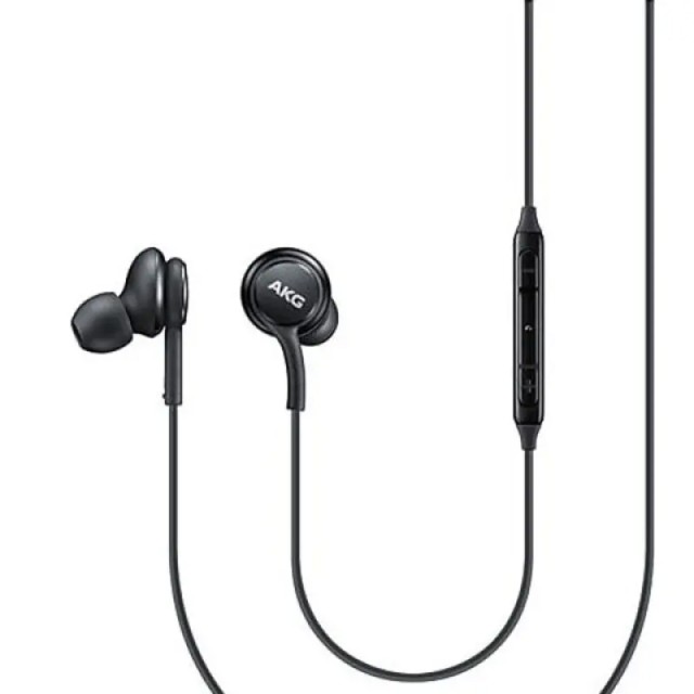 Hands Free Stereo Samsung Earphones EO-IC100BB USB-C Μαύρο με Μικρόφωνο και Πλήκτρο Λειτουργίας 1,2μ