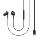 Hands Free Stereo Samsung Earphones EO-IC100BB USB-C Μαύρο με Μικρόφωνο και Πλήκτρο Λειτουργίας 1,2μ