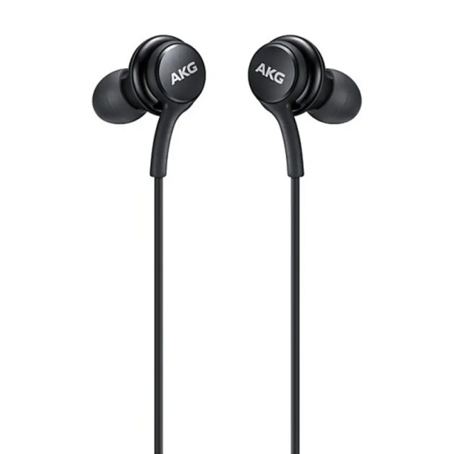 Hands Free Stereo Samsung Earphones EO-IC100BB USB-C Μαύρο με Μικρόφωνο και Πλήκτρο Λειτουργίας 1,2μ