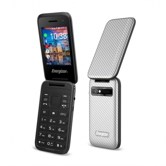 Energizer Energy E282SC 512MB/4GB Dual Sim 4G 2.8" KaiOS 1400 mAh, Bluetooth, Camera, Ασημί με Χτυπημένη Συσκευασία