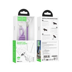 Λουράκι Λαιμού  Hoco Πολλαπλών Χρήσεων Ροζ 1.8m