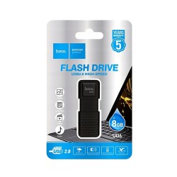 Flash Drive Hoco UD6 Intelligent 8GB USB 2.0  Μαύρο