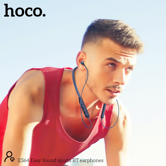 Wireless Earphones Hands Free Hoco ES64 Ultra Magnetic Hi-Fi 5.3 200mAh 50hr Διάρκεια Μαύρο