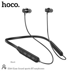 Wireless Earphones Hands Free Hoco ES64 Ultra Magnetic Hi-Fi 5.3 200mAh 50hr Διάρκεια Μαύρο