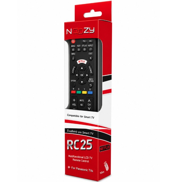 Τηλεχειριστήριο RC25 για Τηλεοράσεις Panasonic, Αμεσης Λειτουργίας Χωρίς Προγραμματισμό