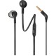 Hands Free JBL Tune 205 In-ear 3.5mm  με Μικρόφωνο JBLT205  Mαύρα