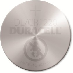 Buttoncell Duracell Lithium CR1220 3V Τεμ. 1