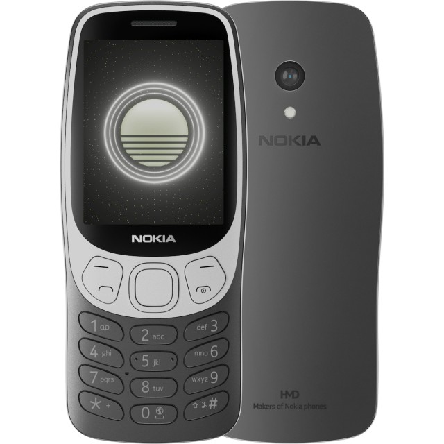 Nokia 3210 4G LTE Dual Sim 2.4" Μαύρο GR