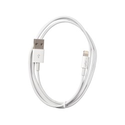 Καλώδιο Σύνδεσης και Φόρτισης Leki Orange Concept USB σε Lightning Λευκό 1m