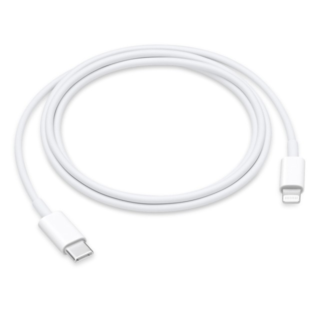 Καλώδιο Σύνδεσης Leki Orange Concept USB-C σε Lightning  Λευκό 1m