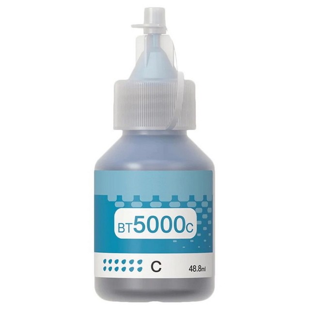 Μελάνι Brother Συμβατό BT5000C 48.8ml Σελίδες:5000 CYAN για T220 T310 T4000DW T420W T4500DW T510W T520DW T710W T720DW