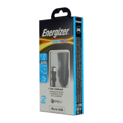 Φορτιστής Αυτοκινήτου Energizer DCA1QHMC3 με USB-A QC2.0 και Καλώδιο Micro USB 1m 2,0Α  Μαύρο