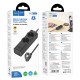 Πολύπριζο Hoco NS10 Wisdom με 2 x Σούκο + 3 x USB-C + 1 x USB-A με Καλώδιο 2m Μαύρο