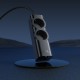 Πολύπριζο Hoco NS10 Wisdom με 2 x Σούκο + 3 x USB-C + 1 x USB-A με Καλώδιο 2m Μαύρο