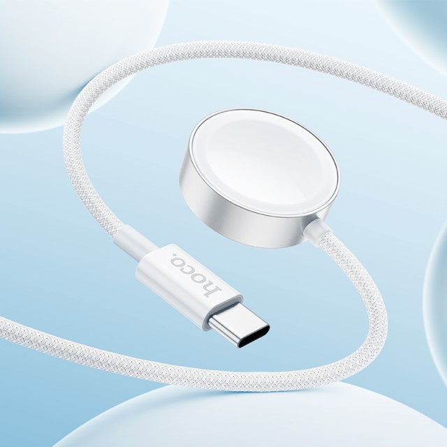 Ασύρματος Φορτιστής Hoco CW59 για Apple Watch 1-10, SE/SE2, Ultra/Ultra2, Samsung Watch 1-7th generation/Ultra 1.2m