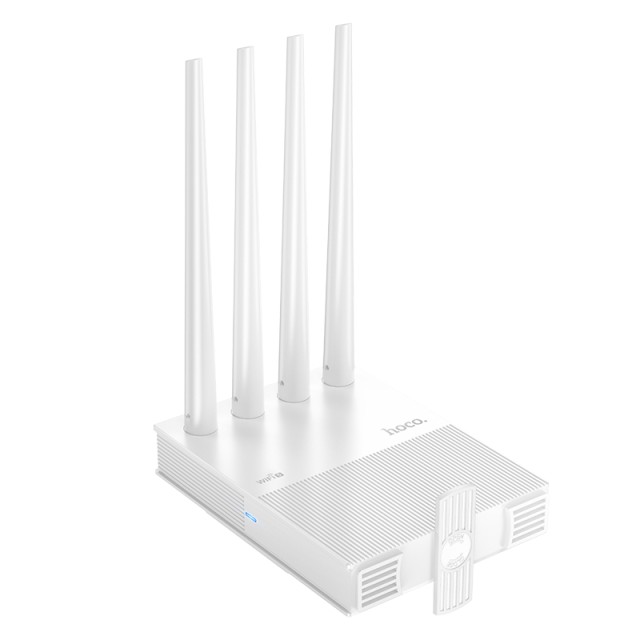Wifi Router Hoco HI31 Wifi5  867Mbps 5G 2.4GHz 4 x 5dBi Λευκό