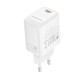 Φορτιστής Ταξιδίου Borofone BN26 Fuente USB-C 20W Λευκός