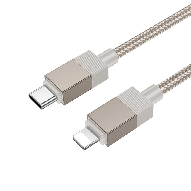 Καλώδιο Σύνδεσης X110 Honorific USB-C σε Lightning 27W Χρυσό 1m