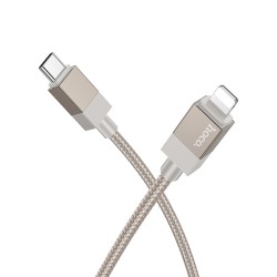 Καλώδιο Σύνδεσης X110 Honorific USB-C σε Lightning 27W Χρυσό 1m