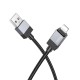 Καλώδιο Σύνδεσης X110 Honorific USB-A σε Lightning 2.4A  Μαύρο 1m