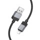 Καλώδιο Σύνδεσης X110 Honorific USB-A σε Lightning 2.4A  Μαύρο 1m