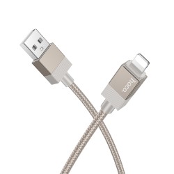 Καλώδιο Σύνδεσης X110 Honorific USB-A σε Lightning 2.4A  Χρυσό 1m