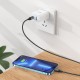 Καλώδιο σύνδεσης Hoco X89 Wind USB-C σε Lightning Braided 2m Μαύρο