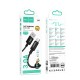 Καλώδιο σύνδεσης Hoco X89 Wind USB-A σε USB-C 3A Μαύρο 2m