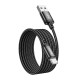 Καλώδιο σύνδεσης Hoco X89 Wind USB-A σε USB-C 3A Μαύρο 2m