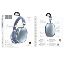 Wireless Ακουστικά Stereo Hoco W35 Max Joy V5.3 800mAh με υποδοχή Micro SD και AUX Μπλε