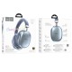 Wireless Ακουστικά Stereo Hoco W35 Max Joy V5.3 800mAh με υποδοχή Micro SD και AUX Μπλε