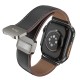 Λουράκι Hoco AS103 Knight 42/44/45/49mm για Apple Watch Δερμάτινο Μαύρο
