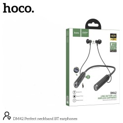 Wireless Earphones Hands Free Hoco DM42 Perfect  Neck Mounted v5.3 500mAh  Μαύρο