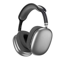 Wireless Ακουστικά Stereo Hoco ESD15 Max Shadow V5.3 400mAh με υποδοχή Micro SD, Μικρόφωνο και AUX Γκρι