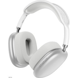 Wireless Ακουστικά Stereo Hoco ESD15 Max Shadow V5.3 400mAh με υποδοχή Micro SD, Μικρόφωνο και AUX Ασημί