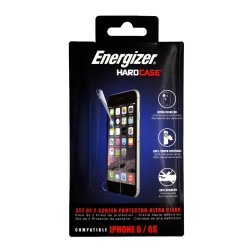 Μεμβράνη Προστασίας Energizer για Apple iPhone 6/6s Ultra Clear HD Anti-Scratch Anti-Glare 2τεμ.