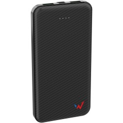 Power Bank Wonder WX10C 10000mAh 20W με Εξόδους 2 x USB-A και 1 x USB-C Μαύρο