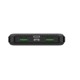 Power Bank Wonder WX10C 10000mAh 20W με Εξόδους 2 x USB-A και 1 x USB-C Μαύρο