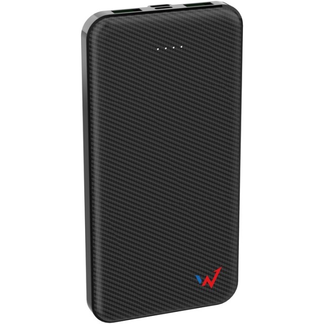 Power Bank Wonder WX10C 10000mAh 20W με Εξόδους 2 x USB-A και 1 x USB-C Μαύρο