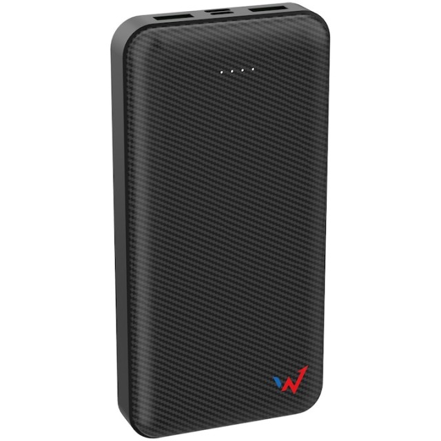 Power Bank Wonder WX20C 20000mAh 20W με 2 x USB-A και 1 x USB-C Εξόδους Μαύρο