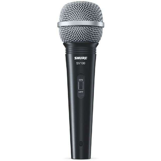 Shure SV100 Ενσύρματο Δυναμικό Μικρόφωνο με XLR Καλώδιο 4.5m