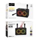 Φορητό Ηχείο Hoco HA8 Ave 40W BT V5.4 TF CARD AUX USB 3000mAh και 2 Ασύρματα Μικρόφωνα