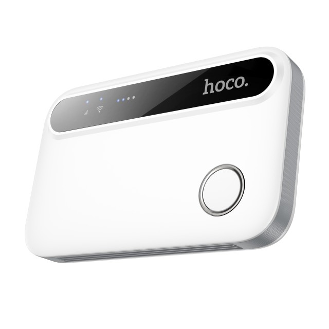 Φορητό Wifi Router Hoco HI41 4G Wifi6 150Mbps 2.4GHz Λευκό