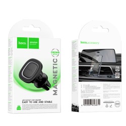 Βάση Στήριξης Αεραγωγού Αυτοκινήτου Μαγνητική Hoco H72 Crown 4.7"-7" Μαύρη