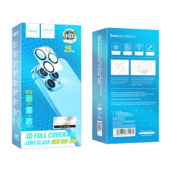 Προστασία Κάμερας Hoco 3D All-Inclusive Night Shooting G13 για Apple iPhone 16/16 Plus Σετ 25τεμ.