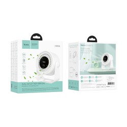 Επαναφορτιζόμενος Επιτραπέζιος Ανεμιστήρας Hoco HX66 3000mAh 5 Ταχύτητες Αέρα και LED Ένδειξη Λευκός Επαναφορτιζόμενος Επιτραπέζιος Ανεμιστήρας Hoco HX66 3000mAh 5 Ταχύτητες Αέρα και LED Ένδειξη Λευκός