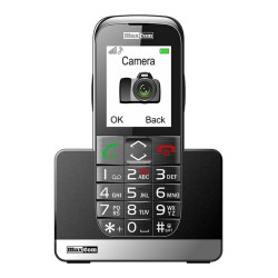 Maxcom MM720 SE 2.2" με Μεγάλα Πλήκτρα, Bluetooth, Ραδιόφωνο, Φακό, Κάμερα και Πλήκτρο Έκτακτης Ανάγκης Μαύρο