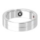 Smart Ring Maxcom mRing MR100 No.13 (Εσωτερική Διάμετρος 22.3mm) IP68 με Μετρητή Παλμών, Ύπνου, Θερμίδες, Βήματα Ασημί