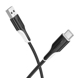 Καλώδιο Borofone BX119 USB σε USB-C 3A Μαύρο 1m