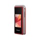 Maxcom MM835 (Dual Sim) 3,5"+3,24" με Κάμερα, Φακό, Ραδιόφωνο και Πλήκτρο Έκτακτης Ανάγκης Κόκκινο